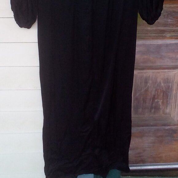 Young, Fabulous & Broke Deep Ombre Jade Green Silk Maxi Dress M NWT - Picture 6 of 11